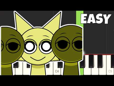 Incredibox Sprunki Mustard Themes - EASY Piano Tutorial