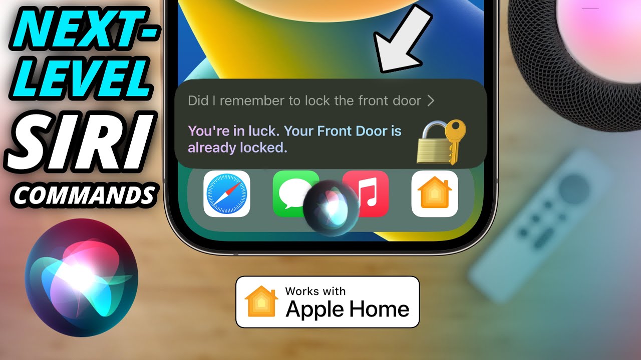 10 Siri Commands to LEVEL UP Your Apple Smart Home!
