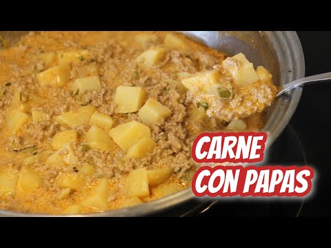 Receta Con Carne Molida, Sabrosa Económica y Rendidora