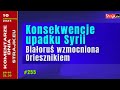 Komentarze dnia Strajku Konsekwencje upadku Syrii. Bia?oru? wzmocniona Oriesznikiem