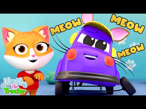 Animal Sounds Song + Hector the Tractor Best Cartoon Songs and Nursery Rhymes for Kids