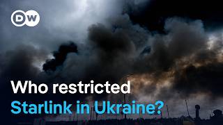 YouTube video thumbnail: Starlink Returns as Ukraine Resumes Strikes on Russian oil