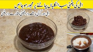 Imli Ki Chutney Recipe | Chutney Recipe | Easy Chutney Recipe | Imli aur Gur ki Khatti Meethi Chutne