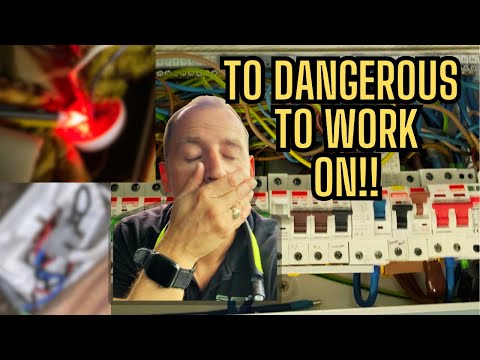 The worst new re-wire I have ever seen.