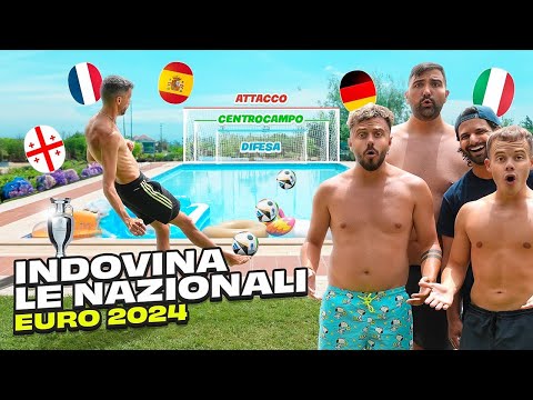 ⚽ INDOVINA LA NAZIONALE di EURO 2024 FOOTBALL CHALLENGE in VILLA ELITES!