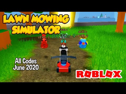 Lawn Mower Simulator Roblox Codes 2020 07 2021 - codes for roblox lawn mowing