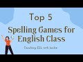Spelling and Word Games Overview