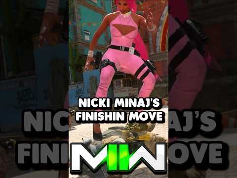 MW2 - Nicki Minaj's "GET BODIED" Finishing Move 👀