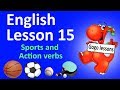 Exploring Sports Vocabulary and Action Verbs