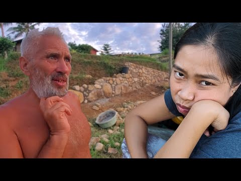 Как мы пережили землетрясение | Получили план дома | Делаем стенку из камня | Жизнь в деревне 