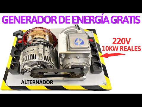 Generador de Energía Infinita con un Alternador de Coche - Liberty Engine 4.0