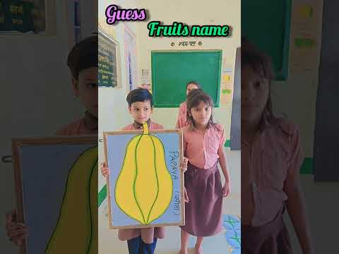 Guess fruits name #youtubeshorts #education #viralvideo