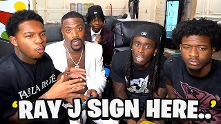 We Tried To Sign Ray J To A 360 Deal At Kai Cenat’s Mafiathon 3..