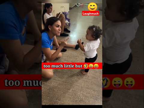 Cute naughty funny🤣😝 #baby #laughmuch #shortsfeed