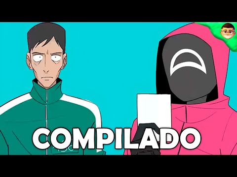 ⭕COMPILADO ROUND 6 ANIMAÇÃO🟦