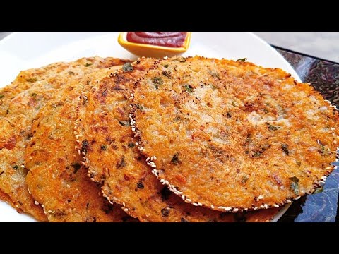 15 मिनट में कच्चे आलू और सूजी से बनाया मजेदार नाश्ता 😋|| Aloo Sooji Breakfast Recipe||