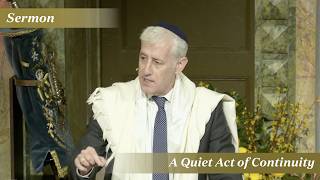 Rabbi Zuckerman: A Quiet Act of Continuity (Passover Day 8, Apr 9, 2026)