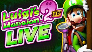 Neugierig durch die Efeutürme klettern! • #02 🔦 Luigi's Mansion 2 HD 🔴 LIVE