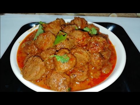 Meal maker gravy/mutton style meal maker gravy side dish for chapathi,idi,dosa,naan