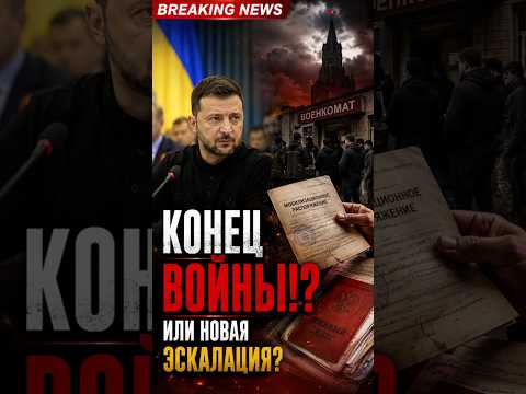 Конец войны!? Или новая эскалация?