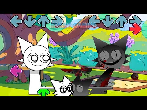 FNF Sprunki All Phases Sings Bluey Can Can | Incredibox Sprunki FNF Mods