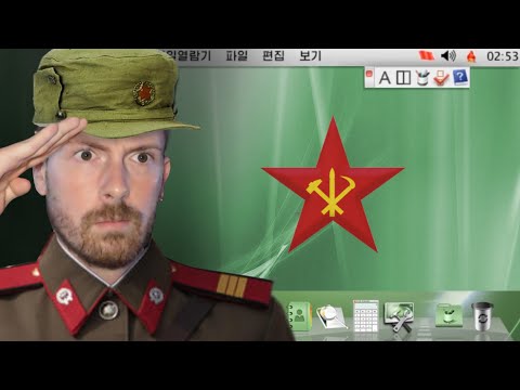 Baixei o sistema operacional da CORÉIA DO NORTE