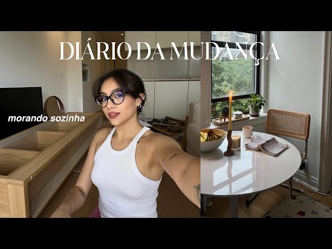 aprendendo a ser adulta || chegou as panelas, móvel da tv & mesa nova