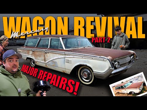 TIME CAPSULE Mercury Station Wagon Gets MAJOR REPAIRS And Refresh