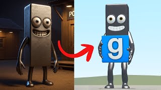 I MADE 3D FERRO FERRT FERRO SAHUR ITALIAN BRAINROT FAMILY ANIMALS MEMES in Garry's Mod!