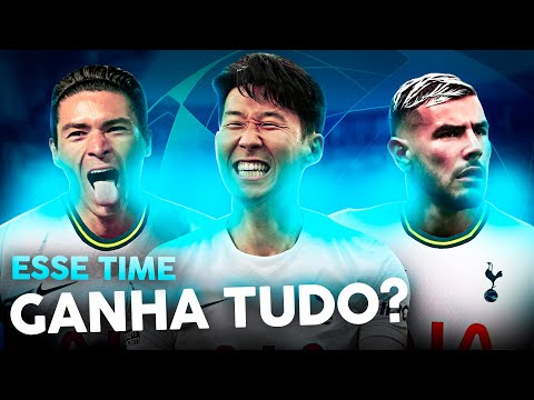 Levei + de 20 HORAS pra montar esse TOTTENHAM dos SONHOS...