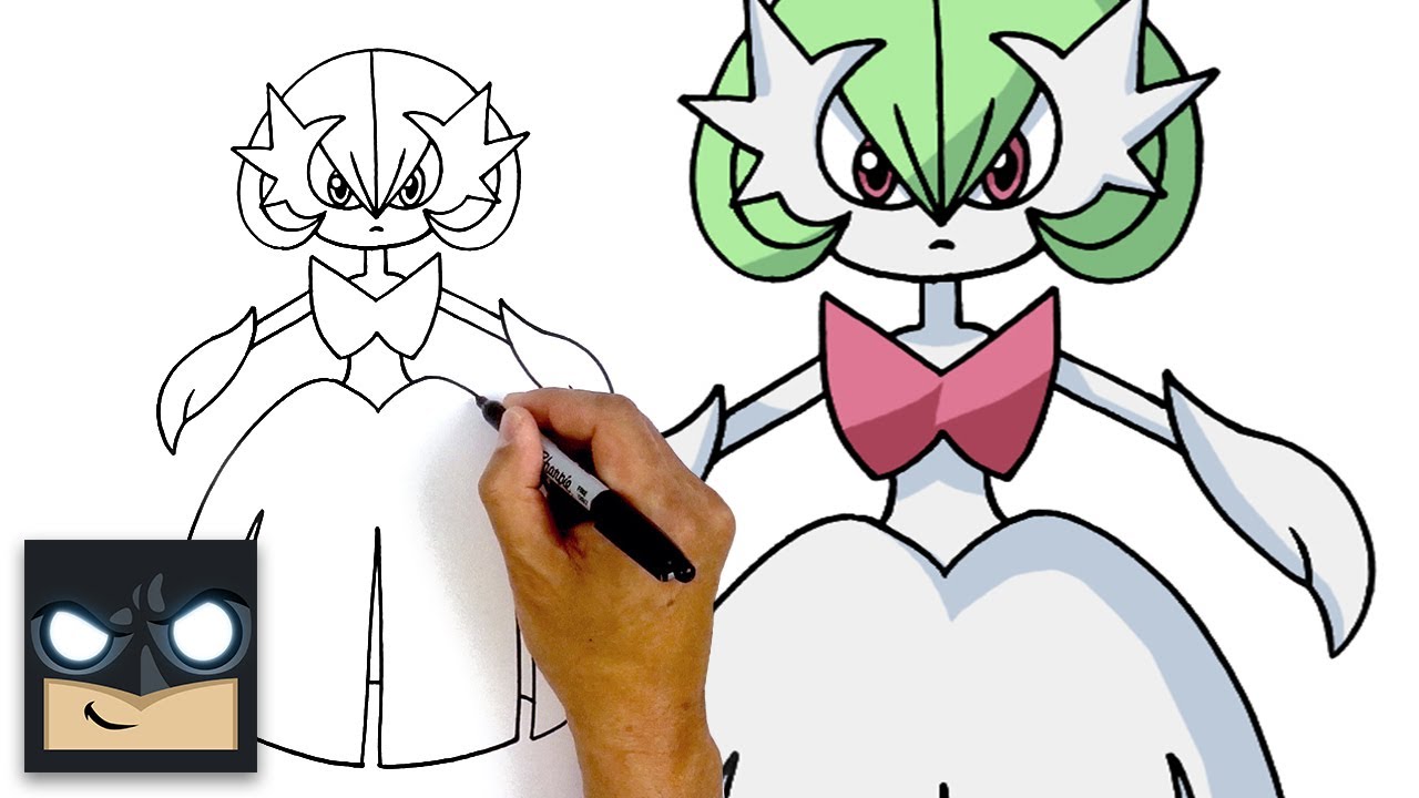 How To Draw Mega Gardevoir - Pokemon