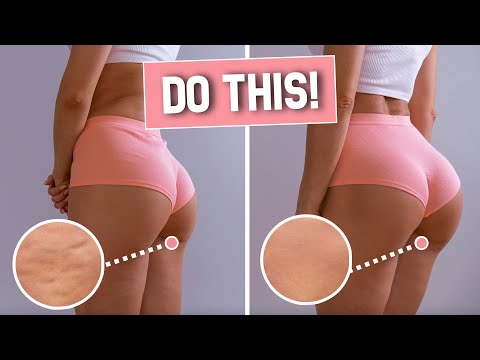 Best Exercises to Reduce CELLULITE & Grow BOOTY at the Same Time! Intense, No Equipment, At Home