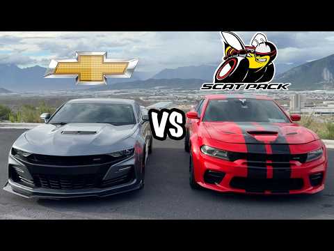 CORRI MI CAMARO SS CONTRA UN CHARGER SCAT PACK (*6.2L VS 6.4L*)//Dani Universe//