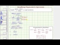 Simplifying Trigonometric Expressions
