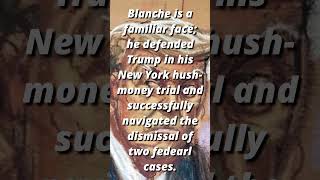 From Trump’s Lawyer to Acting AG: Who is Todd Blanche? ⚖️🇺🇸 #media #news #politics