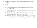 Voting Behavior and Political Trends