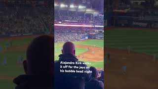 Alejandro Kirk walkoff hit for the Toronto blue jays. #baseballszn #jaysfan #bluejays #shorts