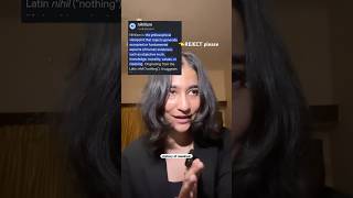 Say no #booktok #philosophy #books #nihilism #feelgood #read #happy