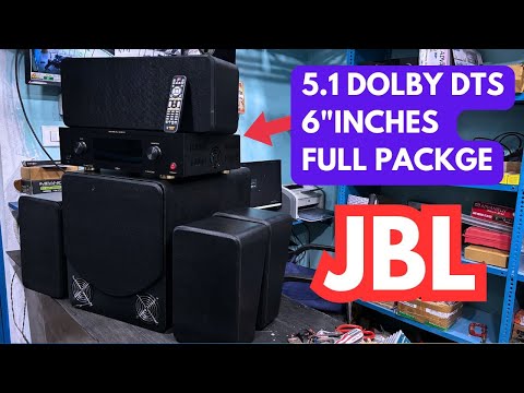 6''inches 5.1 dolby dts full package