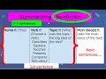 Summarizing Nonfiction Concepts