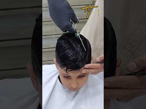 Hair cutting education تعليم قص الشعر #barber #حلاق #تعليم_حلاقة #قص_الشعر