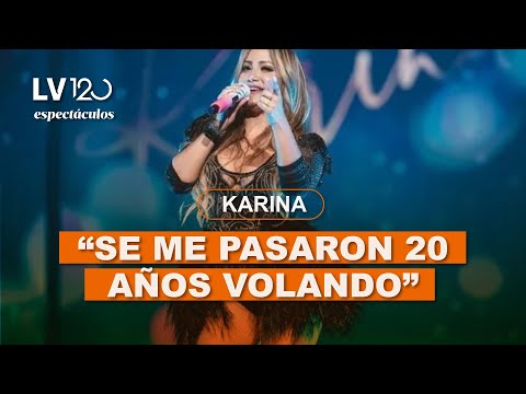 Karina, ahora con las prioridades claras: “Se me pasaron 20 años volando y mi mente estuvo dormida”