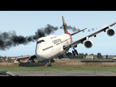 B747 Pilot Performs Miracle Landing After Complete Engine Failure | XP11