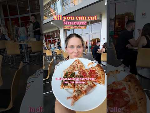 All you can EAT MUSEUM?! 🫢#food