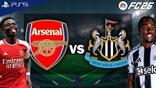 FC 26 | Arsenal vs Newcastle – Premier League Full Match | PS5