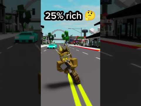 0% vs 100% rich ๐ค #trending #shorts #roblox