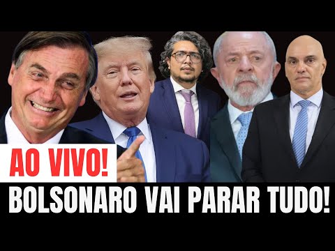 🔴 AO VIVO: BOLSONARO RASGA O VERBO! VAI PARAR TUDO ! E DETONA LULA E ALEXANDRE DE MORAES ! 🚨