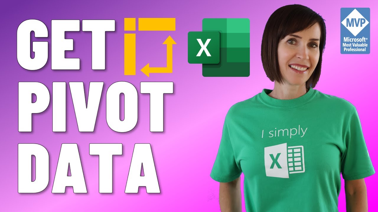 I - GETPIVOTDATA and why you should too! - My Online Training Hub