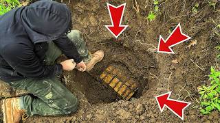We Found a Real Treasure Chest With a Metal Detector❗️ (We Called the Police)