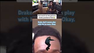 Drake Very Upset with Kai #kaicenat #drake #iceman